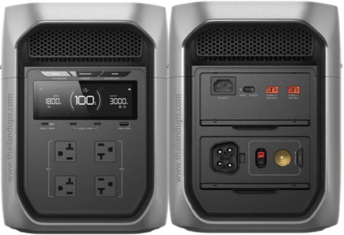 ECOFLOW DELTA 3 Max plus 2048Wh 3000Watts